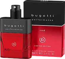 Чоловіча туалетна вода bugatti Performance Red, 100 мл