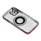 Магнітний чохол XON PhoneCase Magnetic для iPhone 11 (PCMC1111100P 8321) Рожевий/Прозорий, фото 5