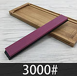 Керамічний точильний брусок Червоний Рубін #3000 grit для механічних точилок, фото 2