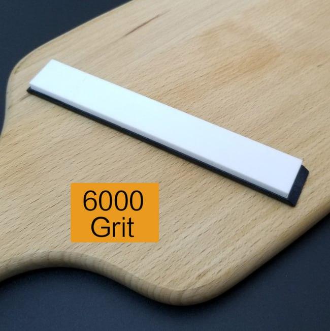 Керамічний точильний брусок Білий агат #6000 grit для механічних точилок, фото 1