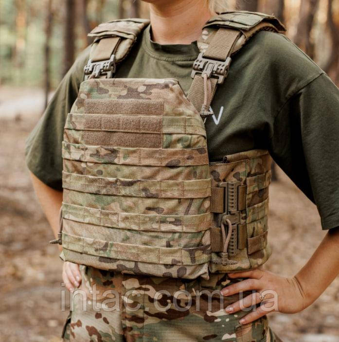 Жіноча Плитоноска з системою швидкого скидання 25см х 30см CORDURA 1000D