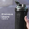 Шейкер спортивний SmartShake Original2GO One 800ml Navy Blue, фото 8