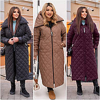 Жіноча зимова довга куртка