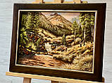 Картина Пейзаж з бурштину " Гірський пейзаж " 30*40 см, фото 4