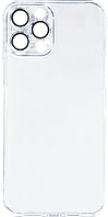 Накладка iPhone 12 Pro Max clear Guard Camera