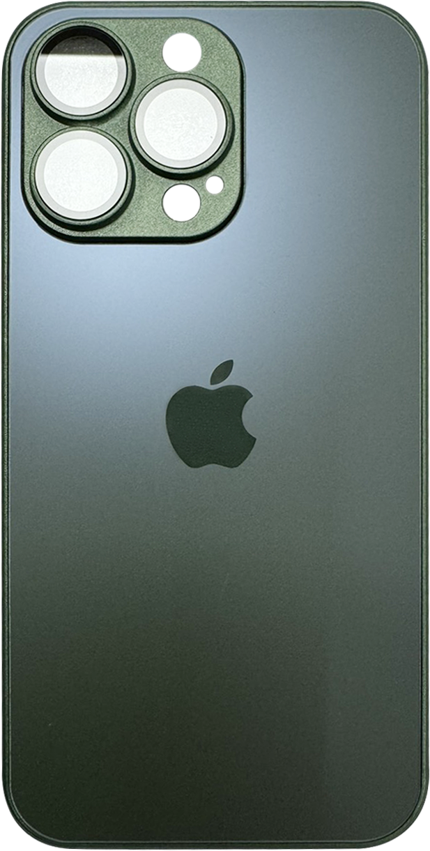 Накладка iPhone 13 Pro Sapphire Glass Matt cangling green