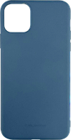 Силікон iPhone 11 Pro Max dark blue Silicone Case Molan