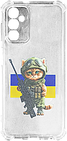 Силікон SA M135/M236 clear Heroes of Ukraine Case