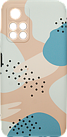 Силікон Xiaomi POCO M4 Pro 5G pink sand/blue Neon Minimalistic Case