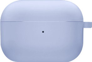 Чохол AirPods Pro Silicone Case light blue + карабін