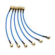 Кабель пігтейл антенний SMA Male (тато) прямий 15см RG405, напівгнучкий перехідник перемичка антени FPV WiFi, фото 4