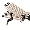 Щипці для Завивки Керамічні на 5 хвиль hair curler KR-8832 Золотистий, фото 5