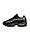 Чоловічі шкіряні текстиль кросівки Nike Air Max 95 Black Grey Green, кеди Найк чорні сірі. Чоловіче взуття, фото 5