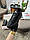 Чоловічі шкіряні текстиль кросівки Nike Air Max 95 Black Grey Green, кеди Найк чорні сірі. Чоловіче взуття, фото 9