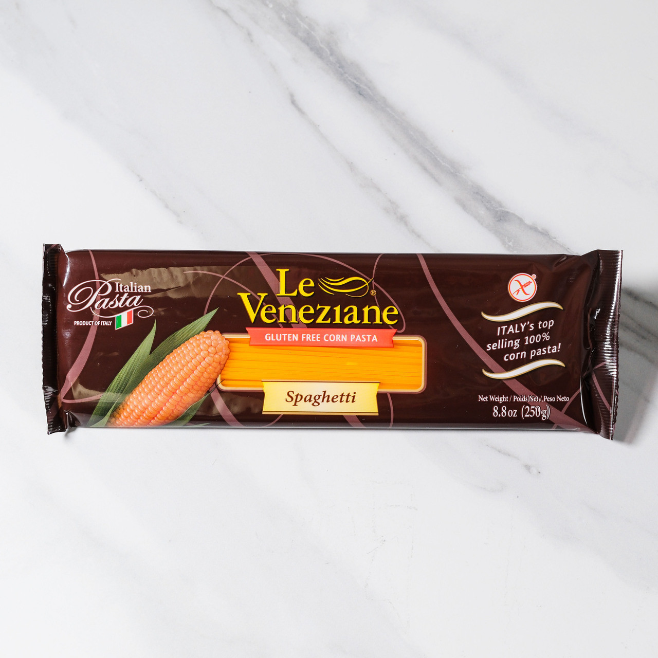 Макарони без лактози та глютену Le Veneziane Spaghetti 250гр