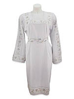 Сукня вишита бісером "Зима"/ Платье вышитое бисером "Зима"