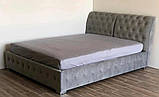 Ліжко "Октавія" 180 з підіймальним механізмом і місткою нішею для зберігання білизни, фото 5