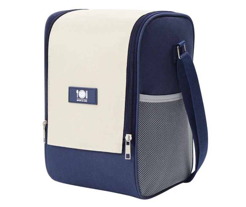 Дорожня сумка холодильник / Термосумка з плечевим ремнем 8л Синя, фото 1