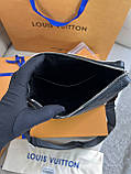 Чоловіча сумка Louis Vuitton Discovery BB стильна месенджер чорна якість преміум, фото 3
