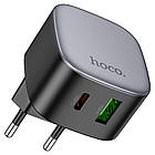 Мережевий зарядний пристрій Hoco CS32A Rise PD20W + QC3.0, фото 6