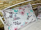 Наволочка (Бязь) "Пташка та квіточки" | 50х70 від 2х шт., фото 3