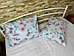 Наволочка (Бязь) "Пташка та квіточки" | 50х70 від 2х шт., фото 5