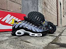 Кросівки Nike Air Max Plus TN унісекс Grey чорні з сірим, фото 3