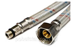 Шланг для змішувача коротка голка 1/2 30см силікон