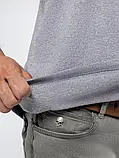 Чоловіча трикотажна майка 100% бавовна 56/58р сіра, фото 4