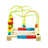 Барвиста Дерев'яна образова 3D Модель Лабіринта З Дроту, фото 2
