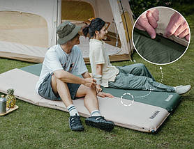 Самонадувний одномісний каремат Naturehike CNK2450WS020 (Green), фото 6