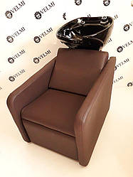 Мийка перукарська Quadro крісло мийка для салону краси Квадро для барбершопу VM2013/1