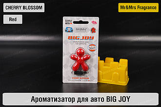Ароматизатор для авто BIG JOY червоний ЦВІТІННЯ ВИШНІ/CHERRY BLOSSOM – Mr&Mrs Fragrance