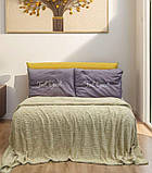 Плед з візерунком "Версаче" євро 8045, фото 4