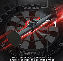 Тринога настінна для мішені дартс Winmau Англія (без мішені), фото 4