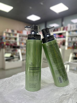Професійний кондиціонер для волосся "Кератинове відновлення" Bogenia Professional Conditioner Keratin Recovery 400ml, фото 3