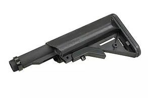 Приклад для приводів M4/M16 із трубою прикладу - Black [CYMA] (для страйкболу)