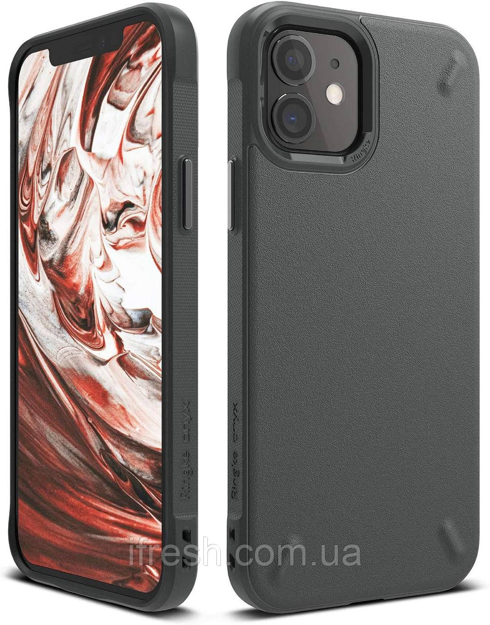 Чохол Ringke Onyx для iPhone 12 Mini (5.4"), Black (101241), фото 1