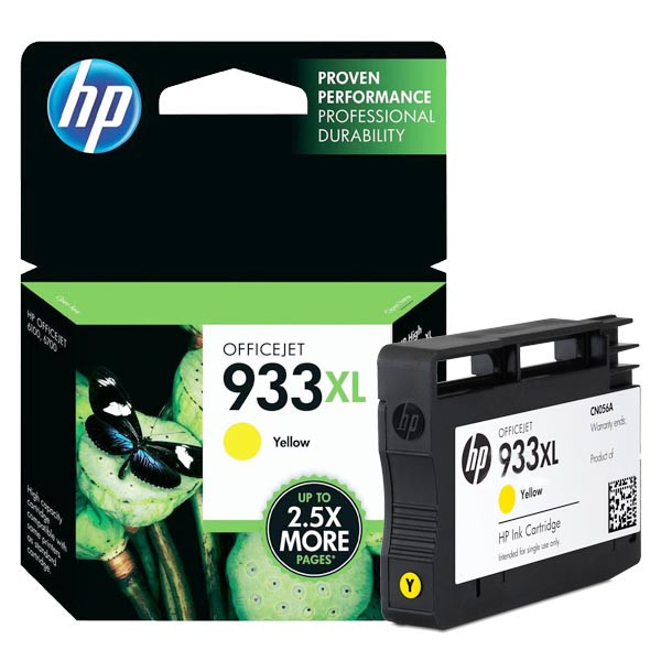 Картридж HP 933 XL Premium Yellow CN056AE для принтера Officejet 6100, 6700, 7110, 7610, 7610A