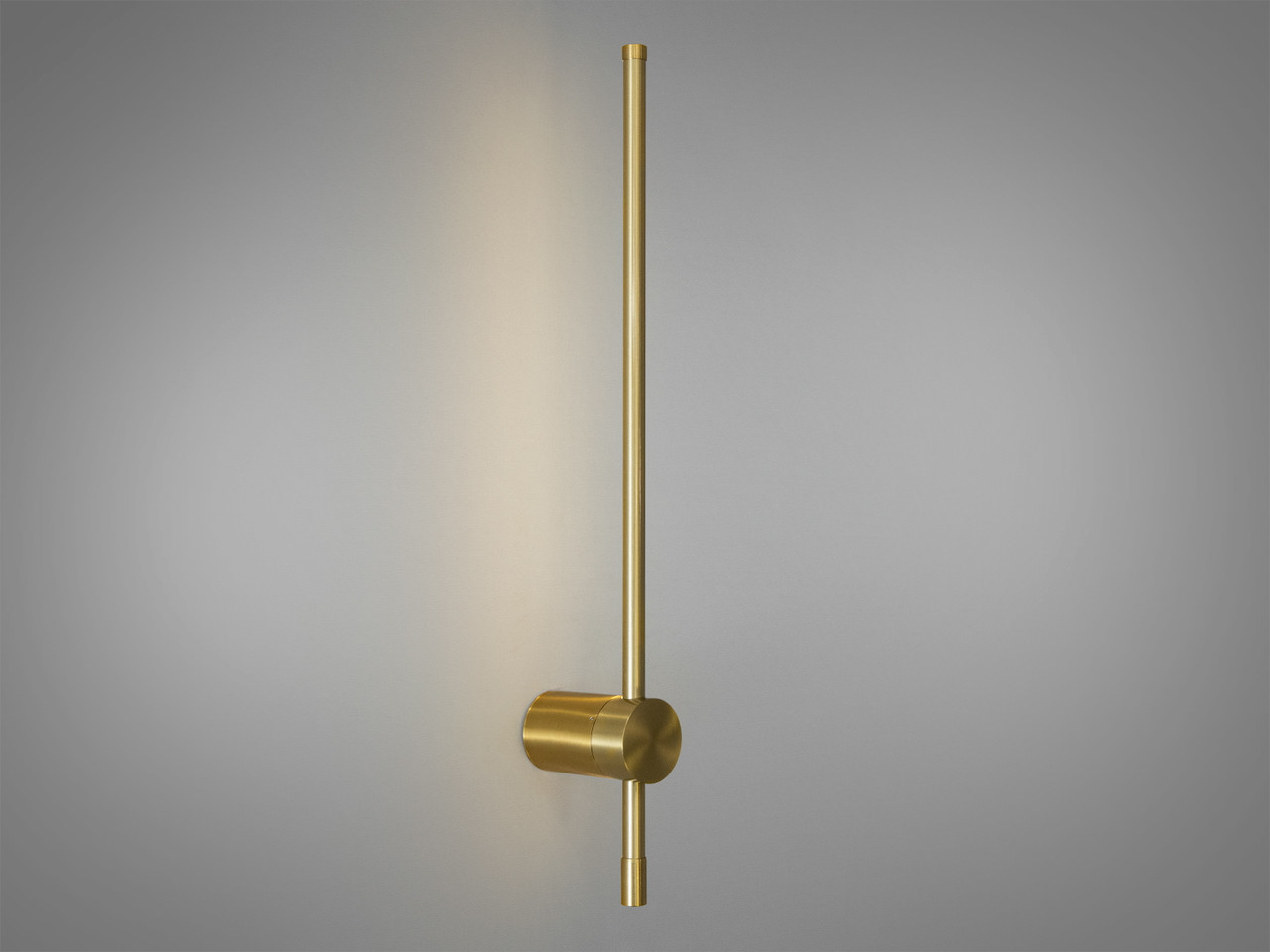 Бра світлодіодне 60см нейтральне світло Diasha 6W колір Латунь 2042/600 brass, фото 1