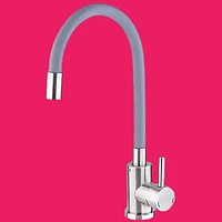 Змішувач для кухні з гнучким виливом GREY (Чехія)