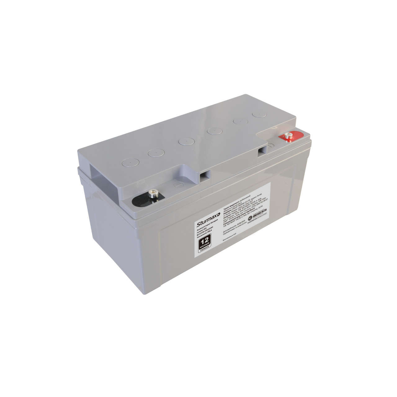 Акумуляторна батарея Sturmax BC12VM-GEL65AH