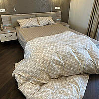 Постільна білизна ЄВРО 200*220, GOLD LUX - бавовна, ТМ Krispol (422.515147)