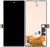 Дисплей модуль тачскрин Google Pixel 6 чорний Amoled оригінал