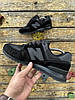 Чоловічі кросівки New balance 574 black Classic Нью Баланс чорні замшеві, фото 6