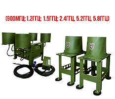 Купольний РЕБ на авто «Saqribs» 6 (900Мгц;1.2ГГц; 1.5ГГц; 2.4ГГц, 5.2ГГц, 5.8ГГц) 50Вт