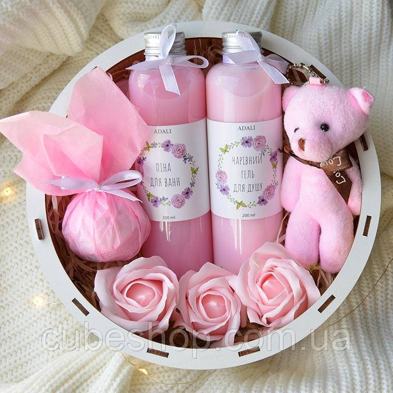 Подарунковий набір косметичний ADALI Rose Bloom