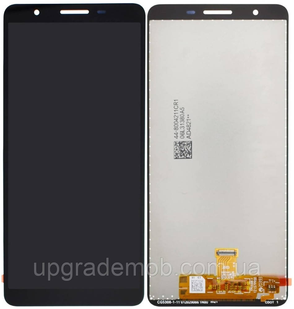 Дисплей модуль тачскрин Samsung A013 Galaxy A01 Core/M013 чорний оригінал сервісне паковання GH82-23392A
