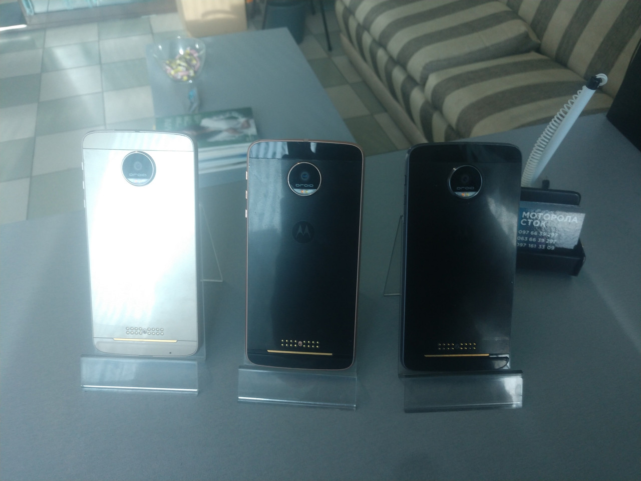 Смартфон Motorola Moto Z Force XT1650-02 Black 32Gb