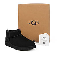 Натуральные женские угги UGG Australia Ultra Mini women Black